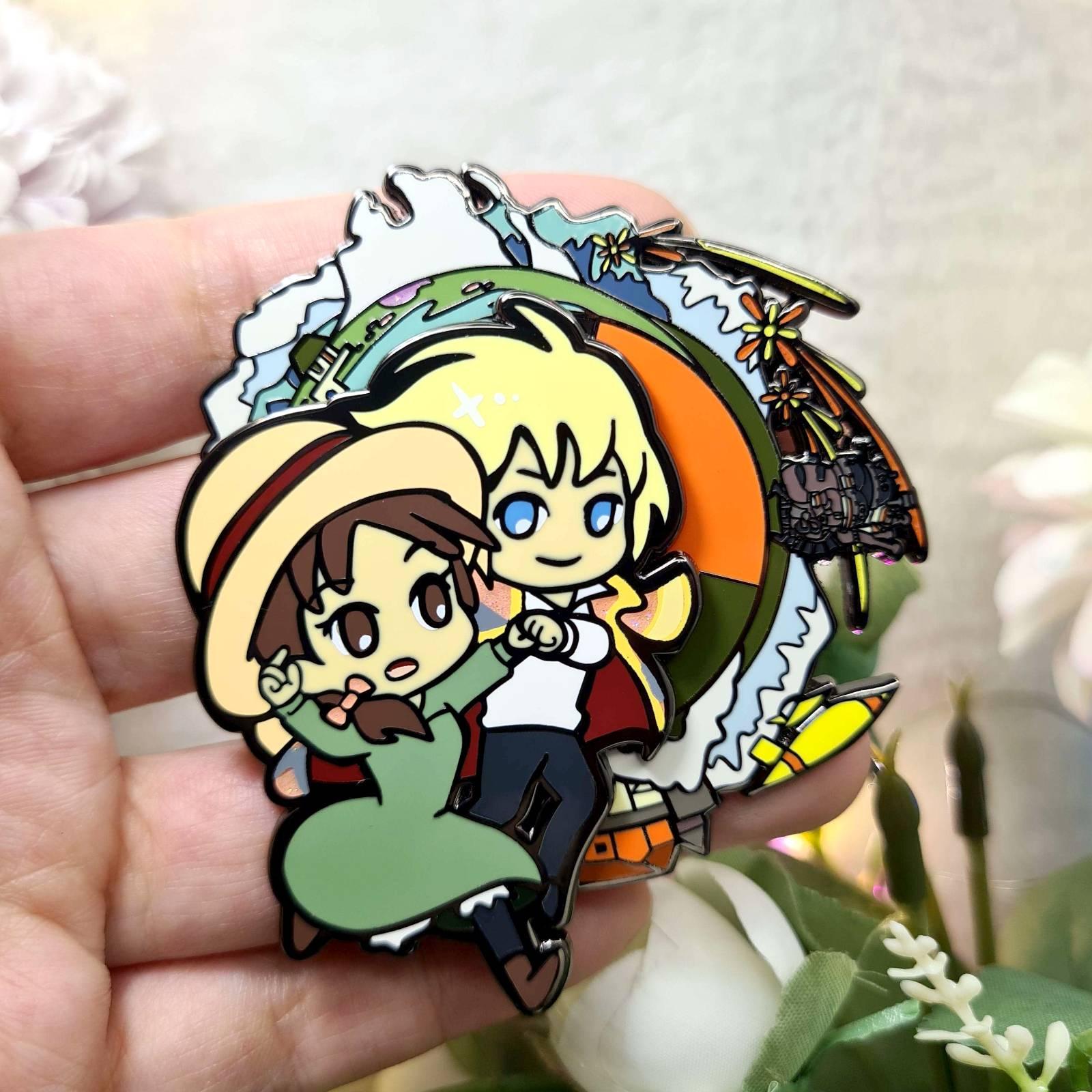 A Magical World Spinner Pin