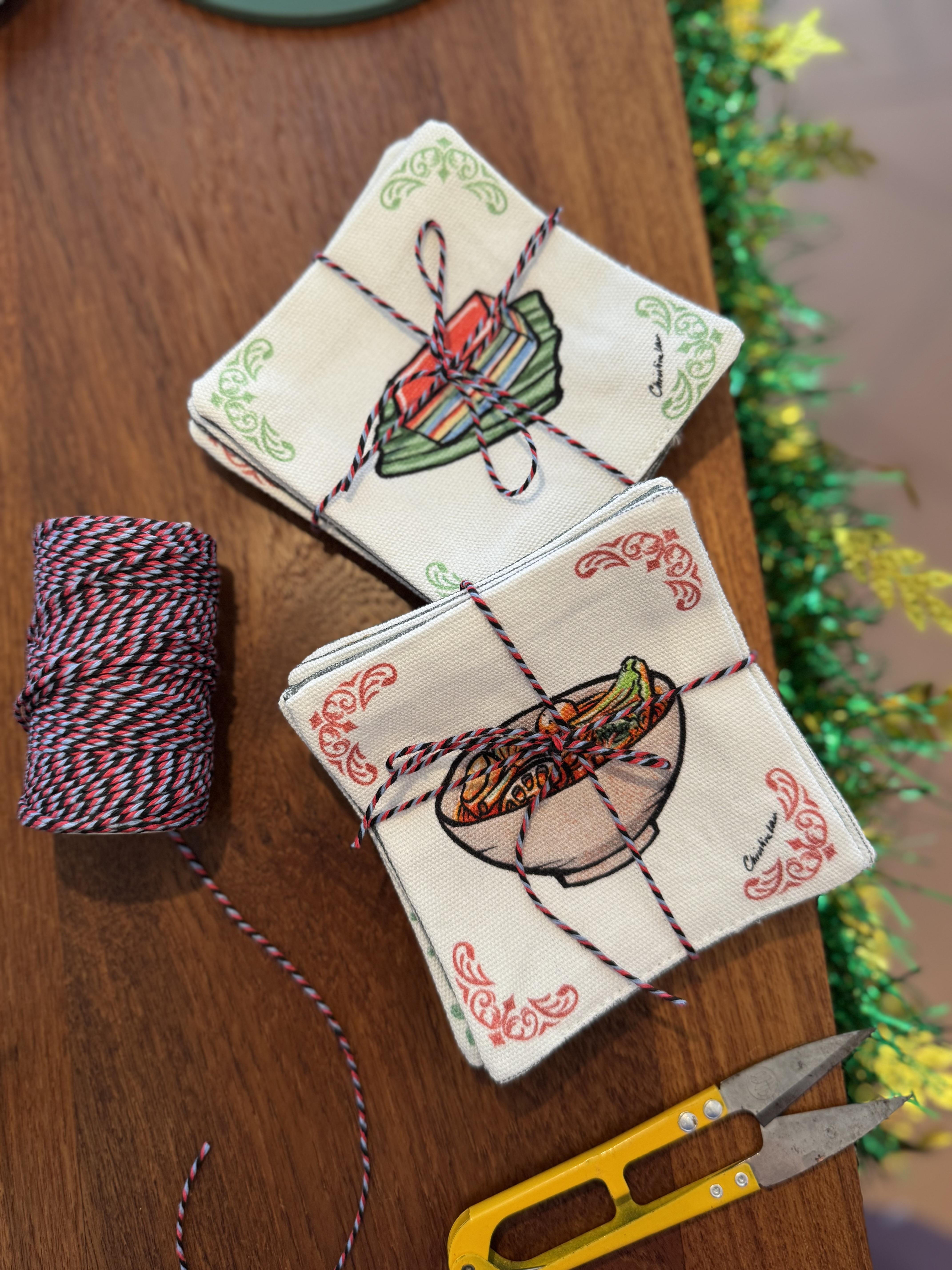 Coasters- Fabric- LCF