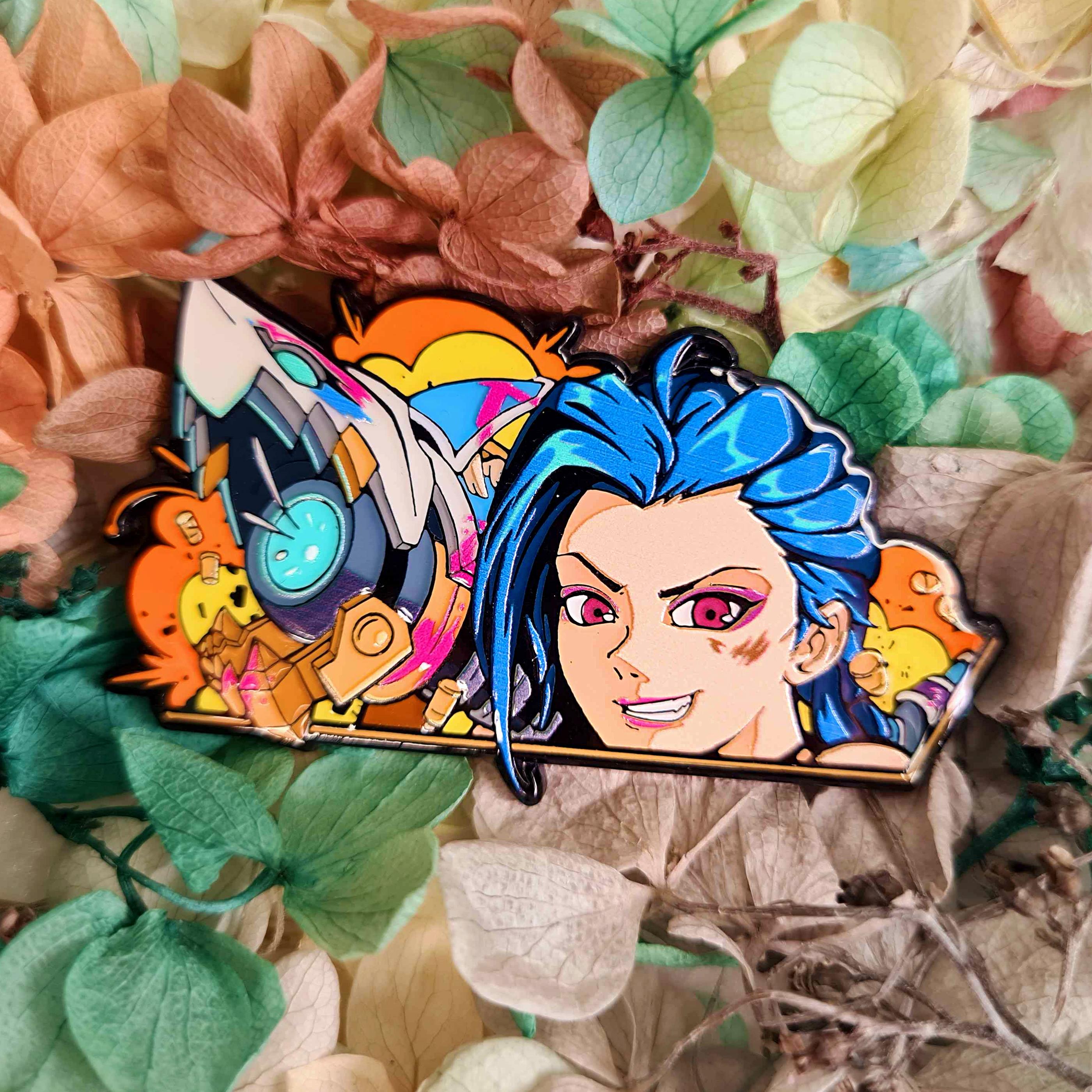Mania Eyes Enamel Pin