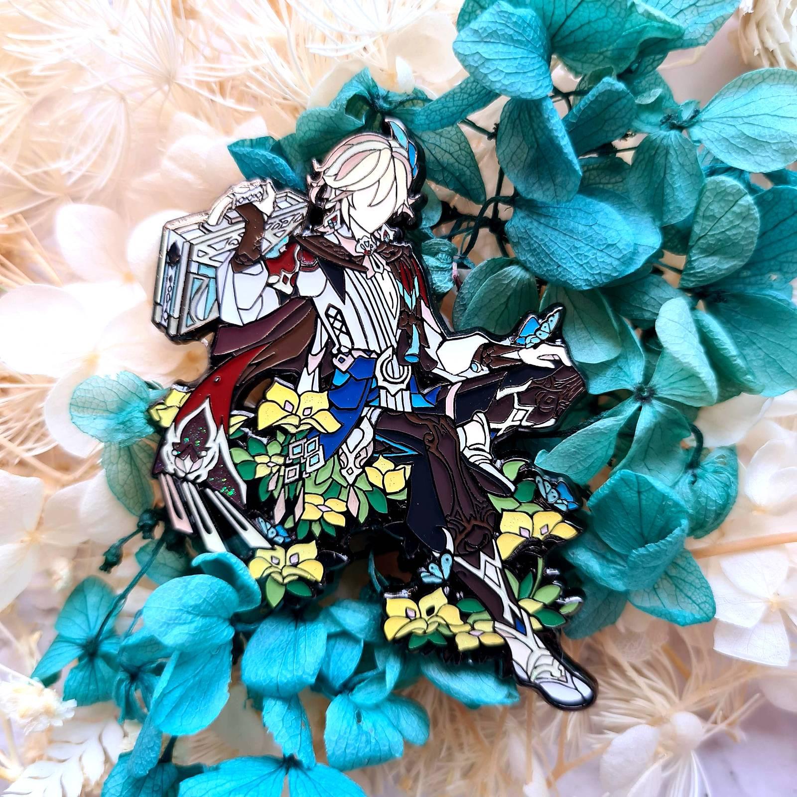 Kaveh Enamel Pin