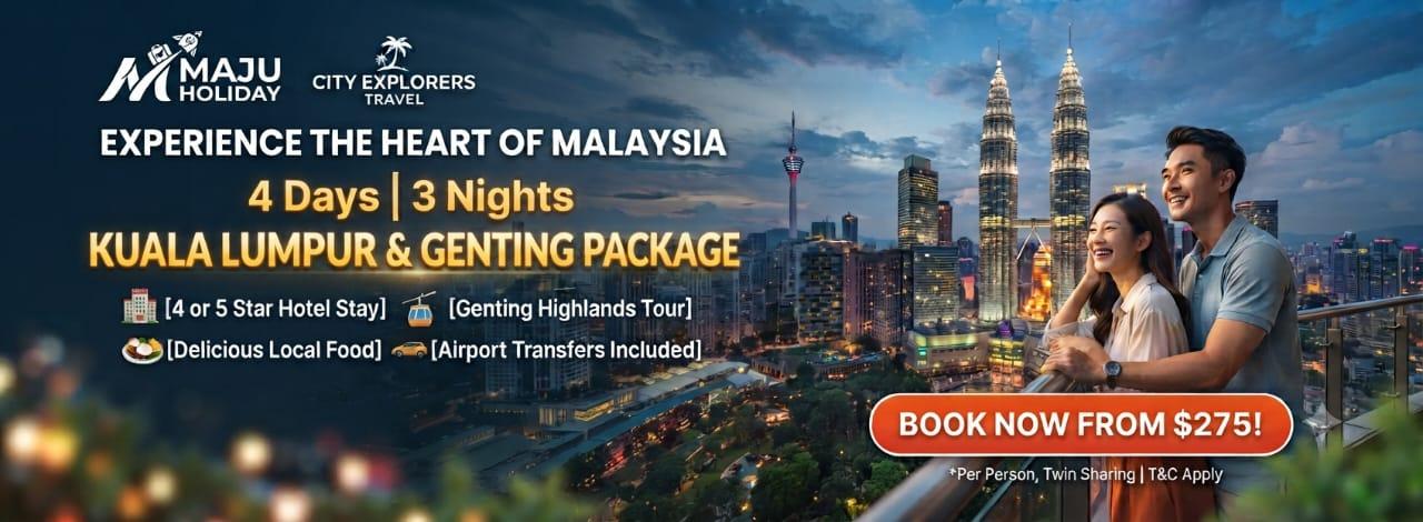 Kuala Lumpur 4 Days/3 Nights Package