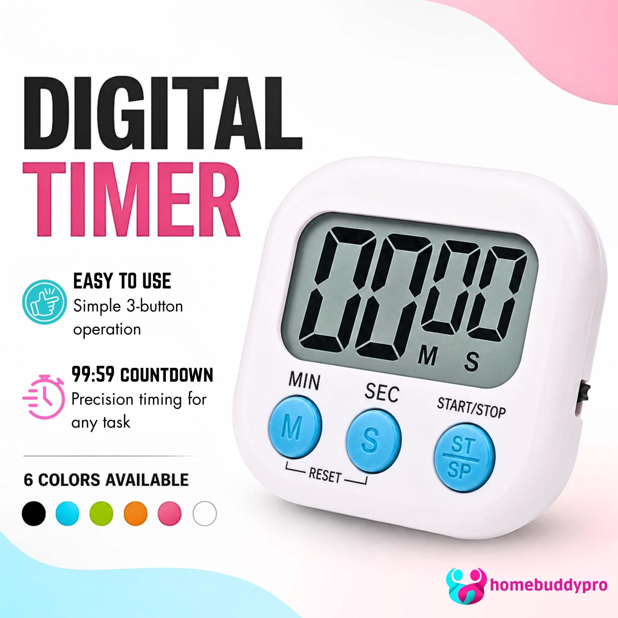 14. Digital Timer Black