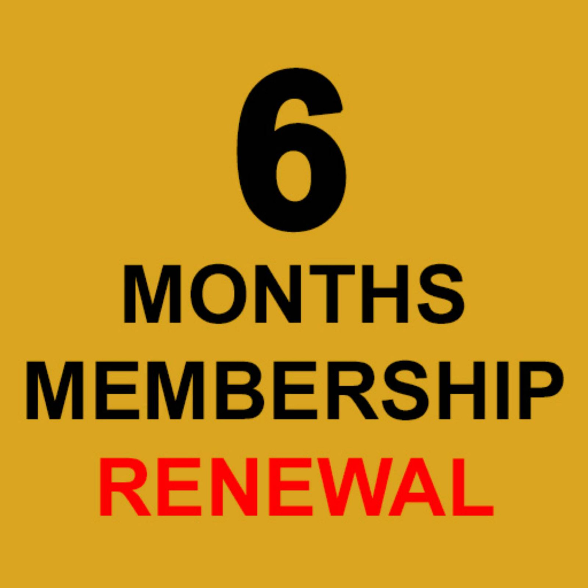 6 Months Gym Membership
