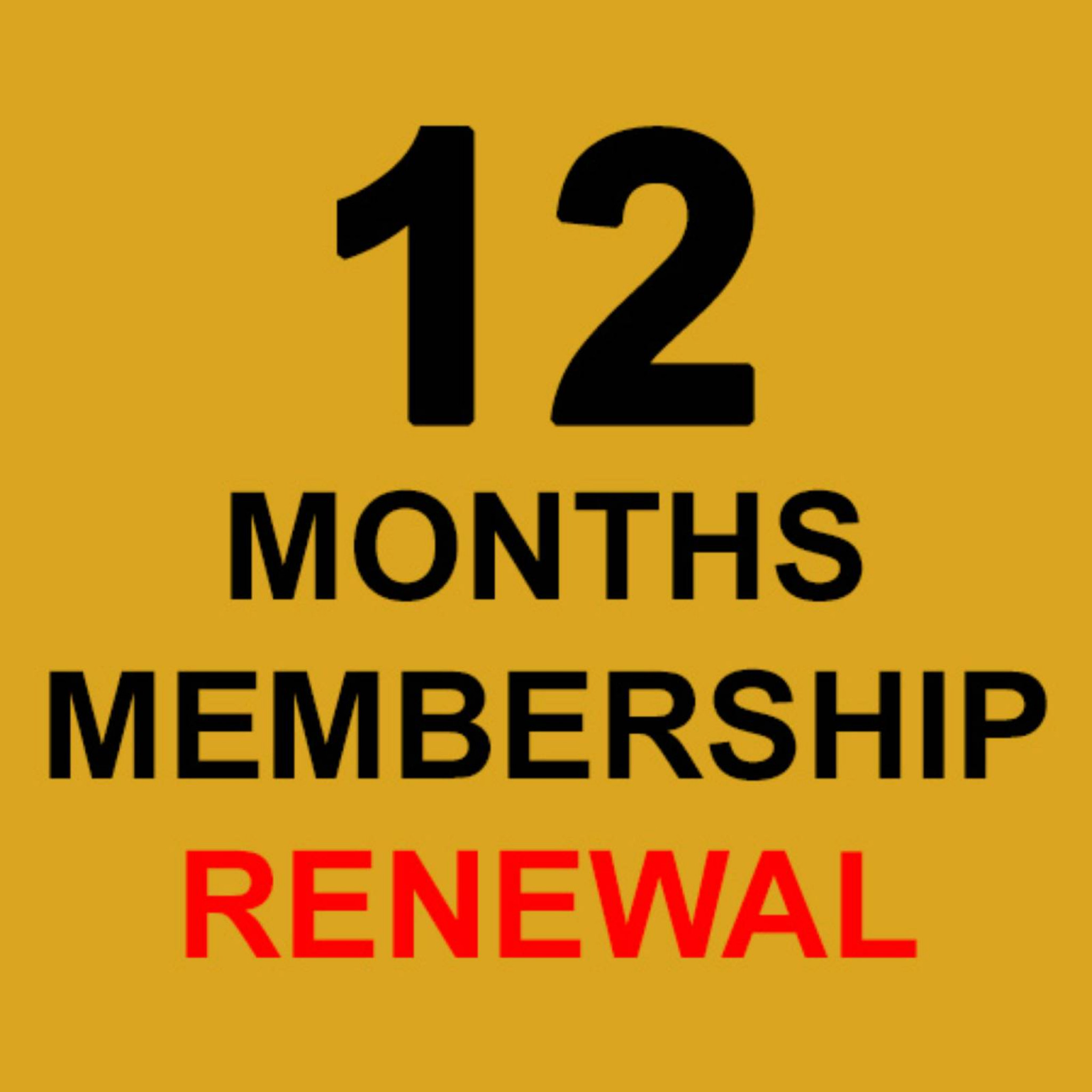 12 Months Gym Membership