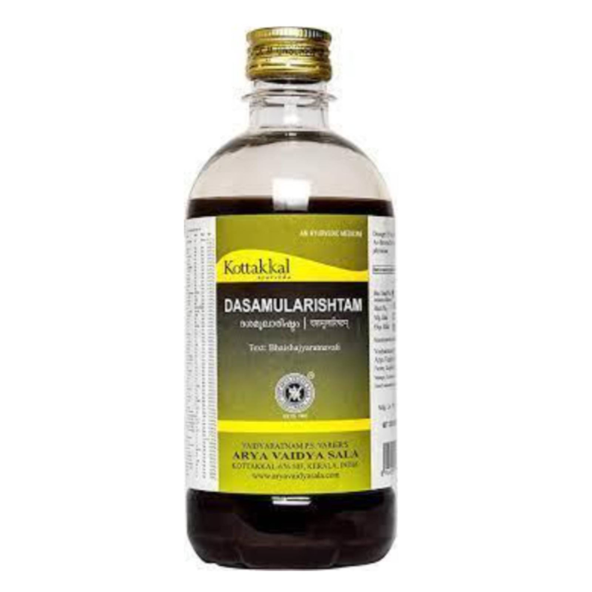 Dasalamolarsitham ( Ayurveda ), 450 ml     - Premium Quality from India