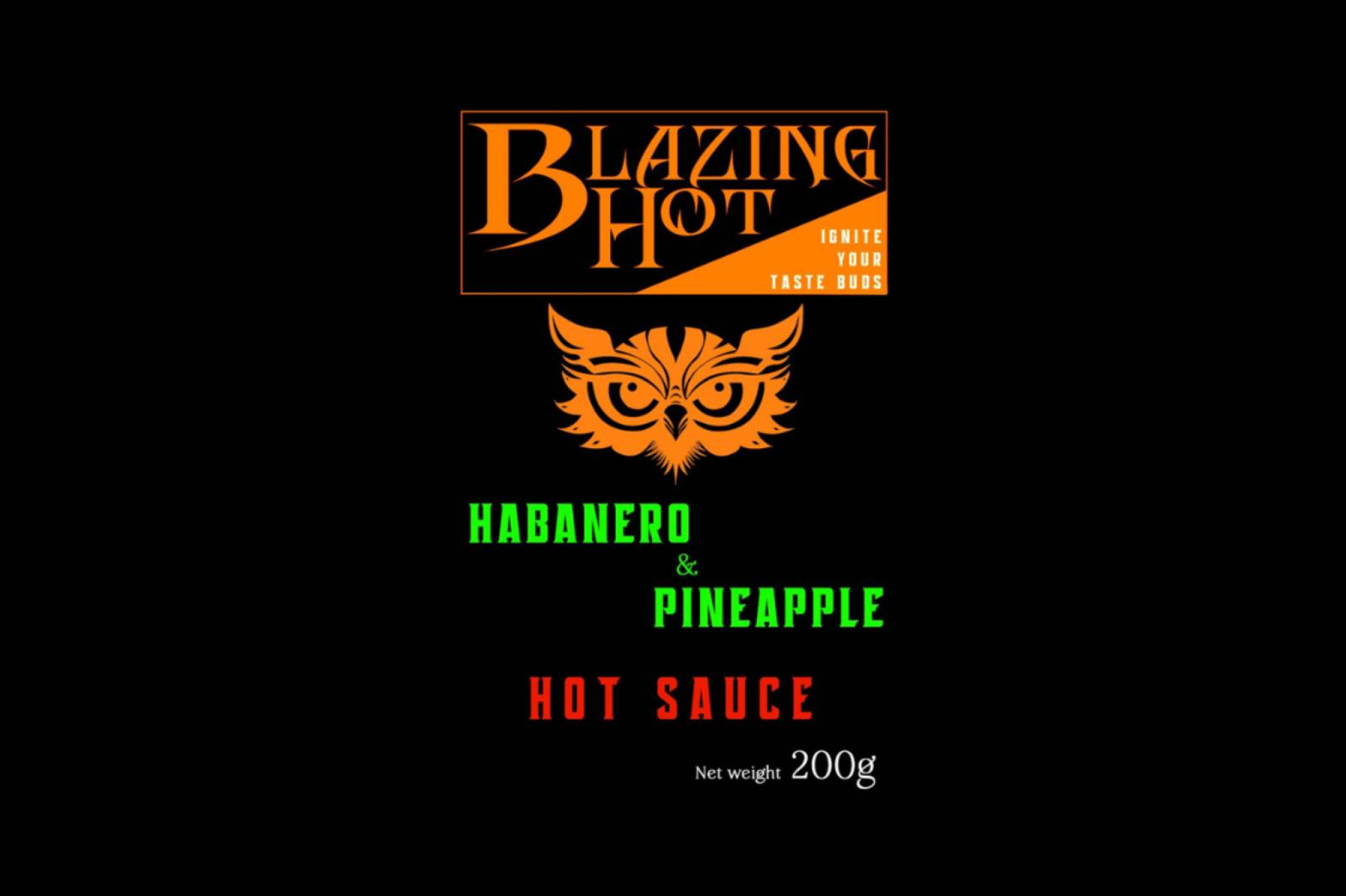 Blazingly Hot Sauce Premium Quality, 250 ml