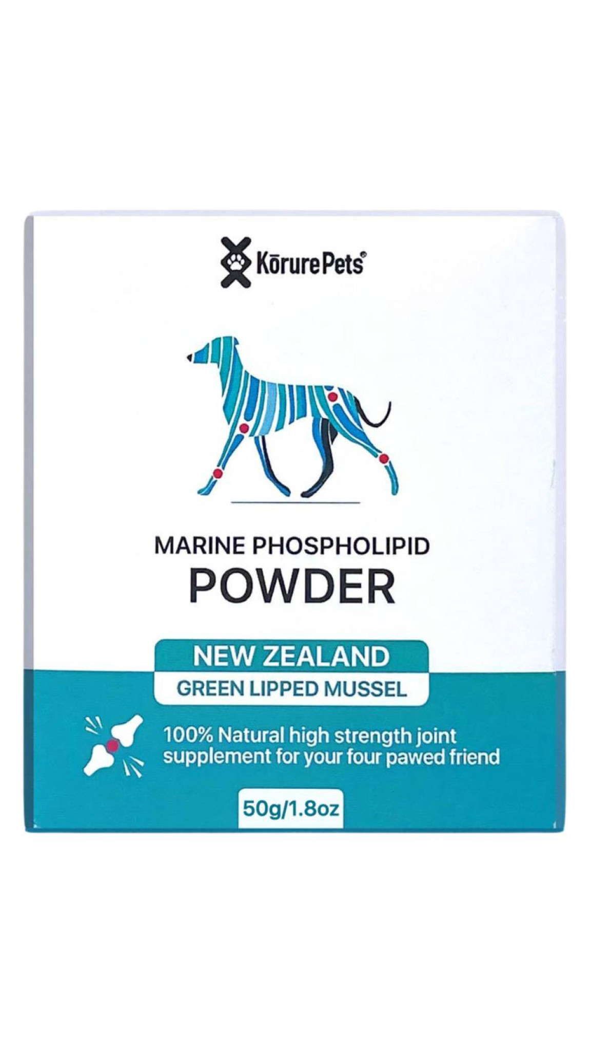 Kōrure Pets Dog Marine Phospholipid Powder (Joint Health)