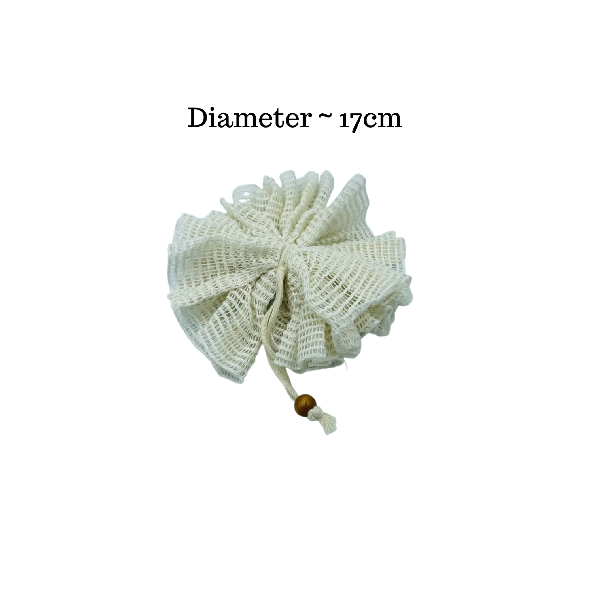 Ramie Bath Sponge (Natural, Eco Friendly, Compostable)