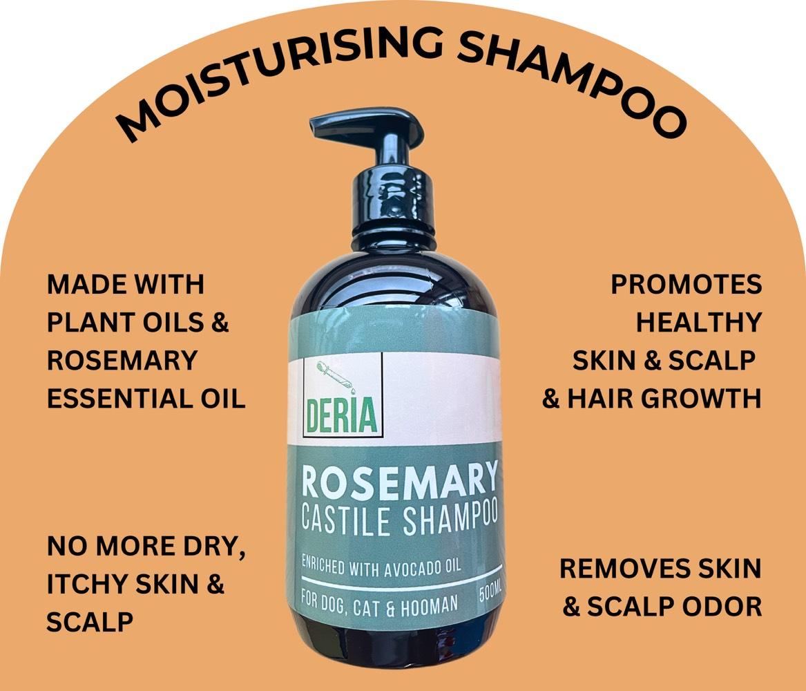 Rosemary Castile Shampoo 500ml