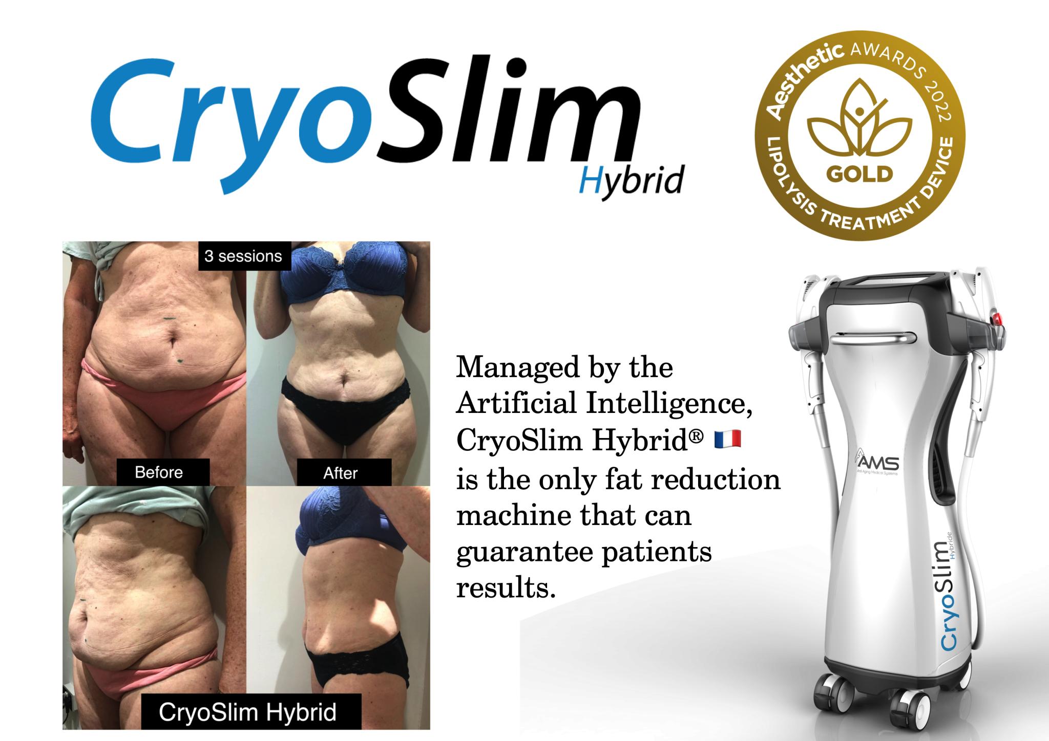 Slimming with CryoSlim Hybrid buy 1 Free 1