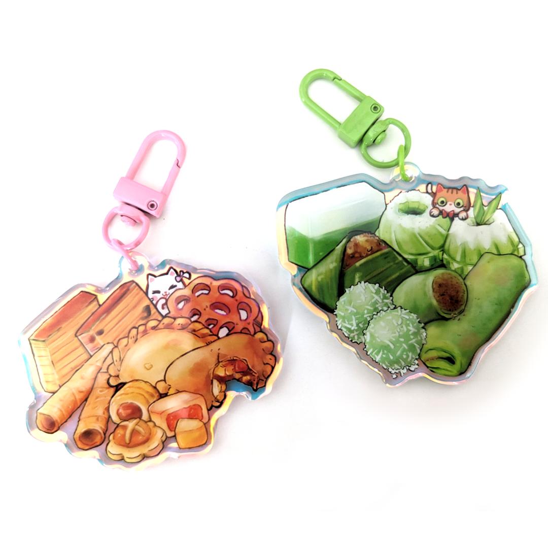 Kueh Acrylic Charm