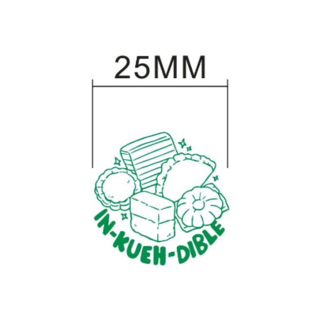 "In-Kueh-Dible" Self-inking Stamp