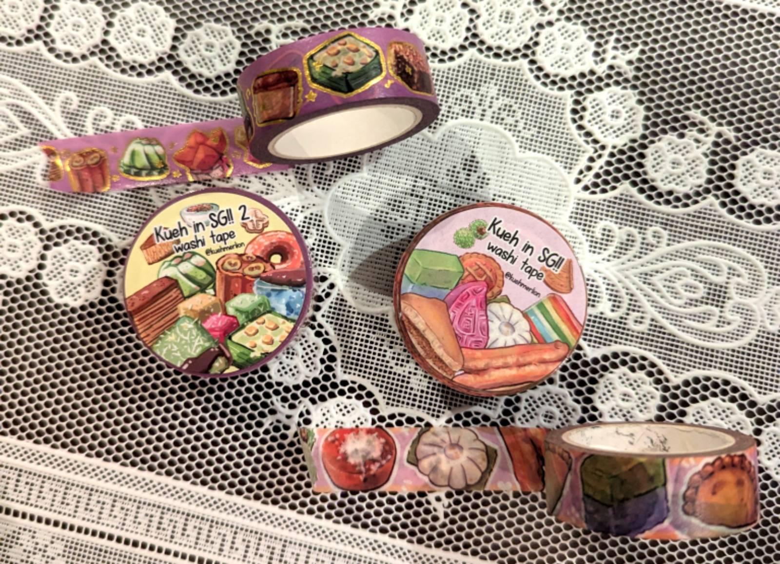 Kueh in SG Washi Tape