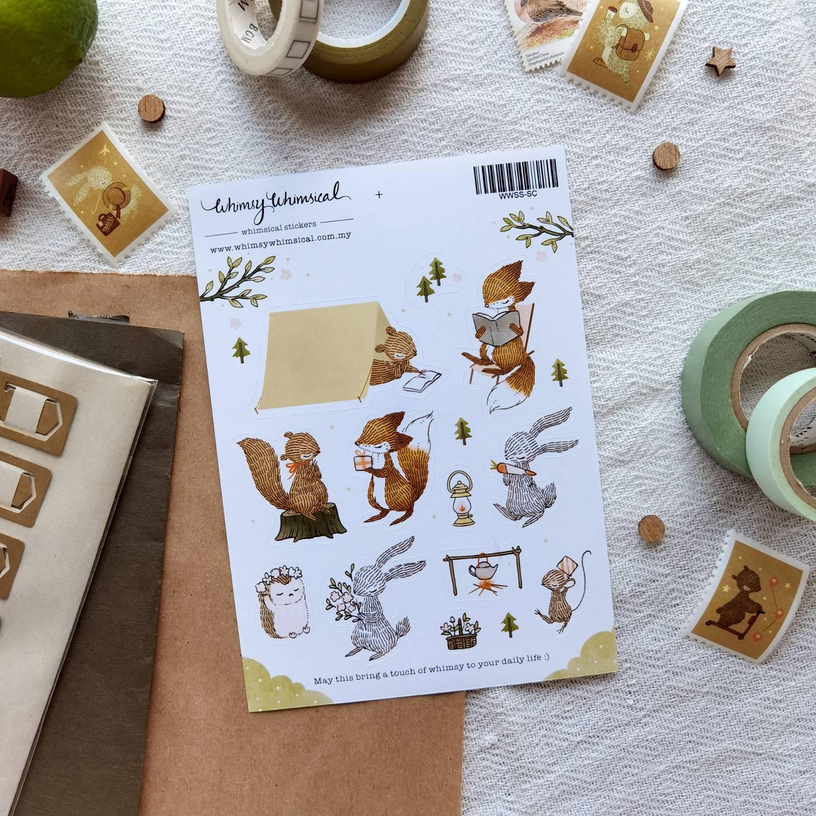 Birthday Party - Sticker Sheet