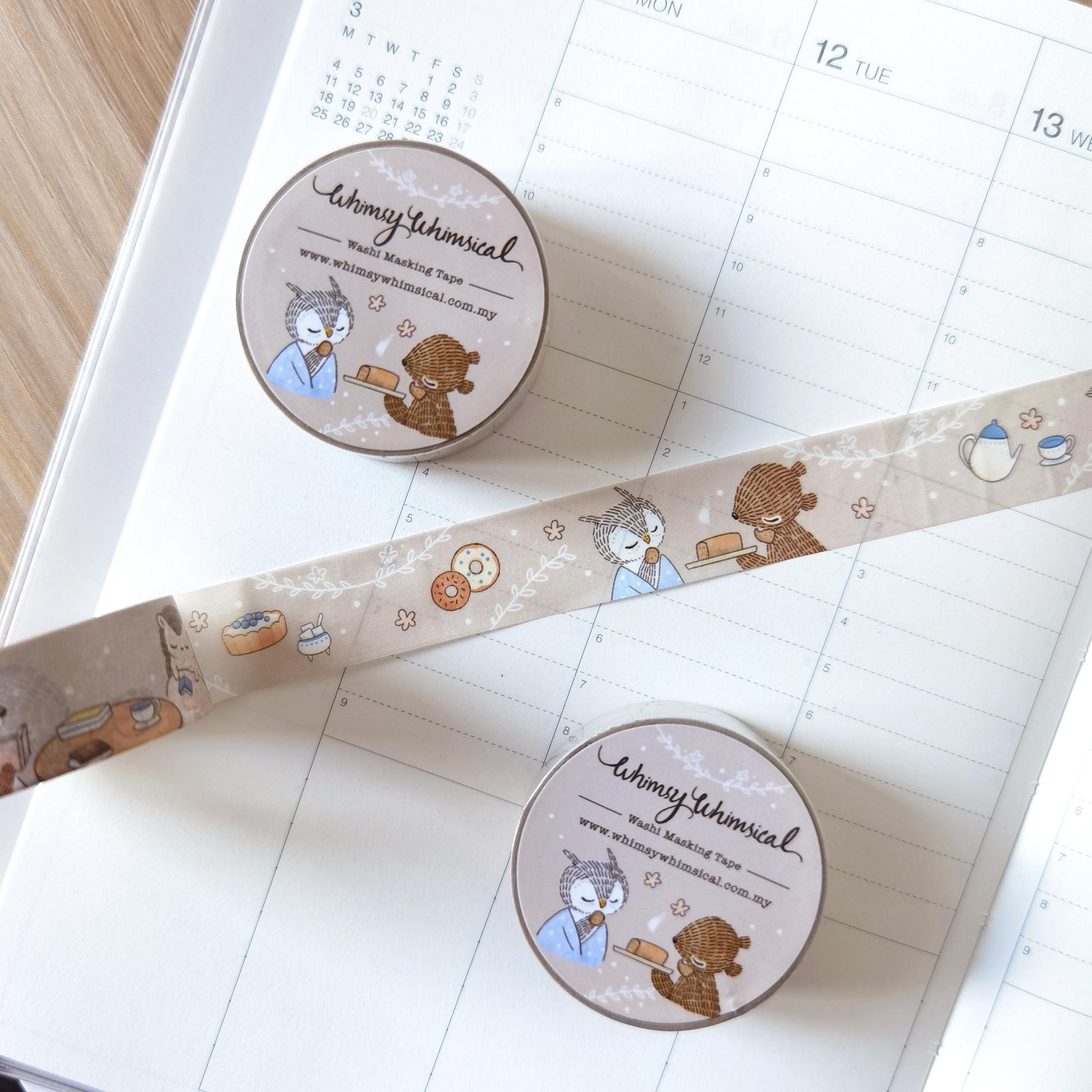 10% OFF - Afternoon Tea - Washi Tape (Minor Defect Sale)