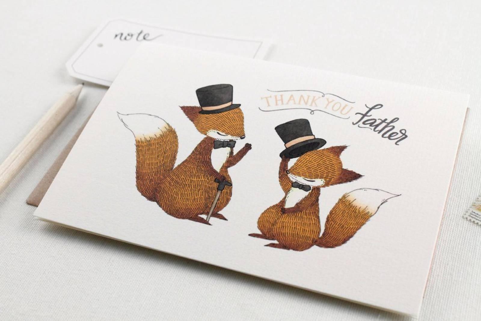 Father's Day Card - Hey Dad, thanks a lot - Greeting Card