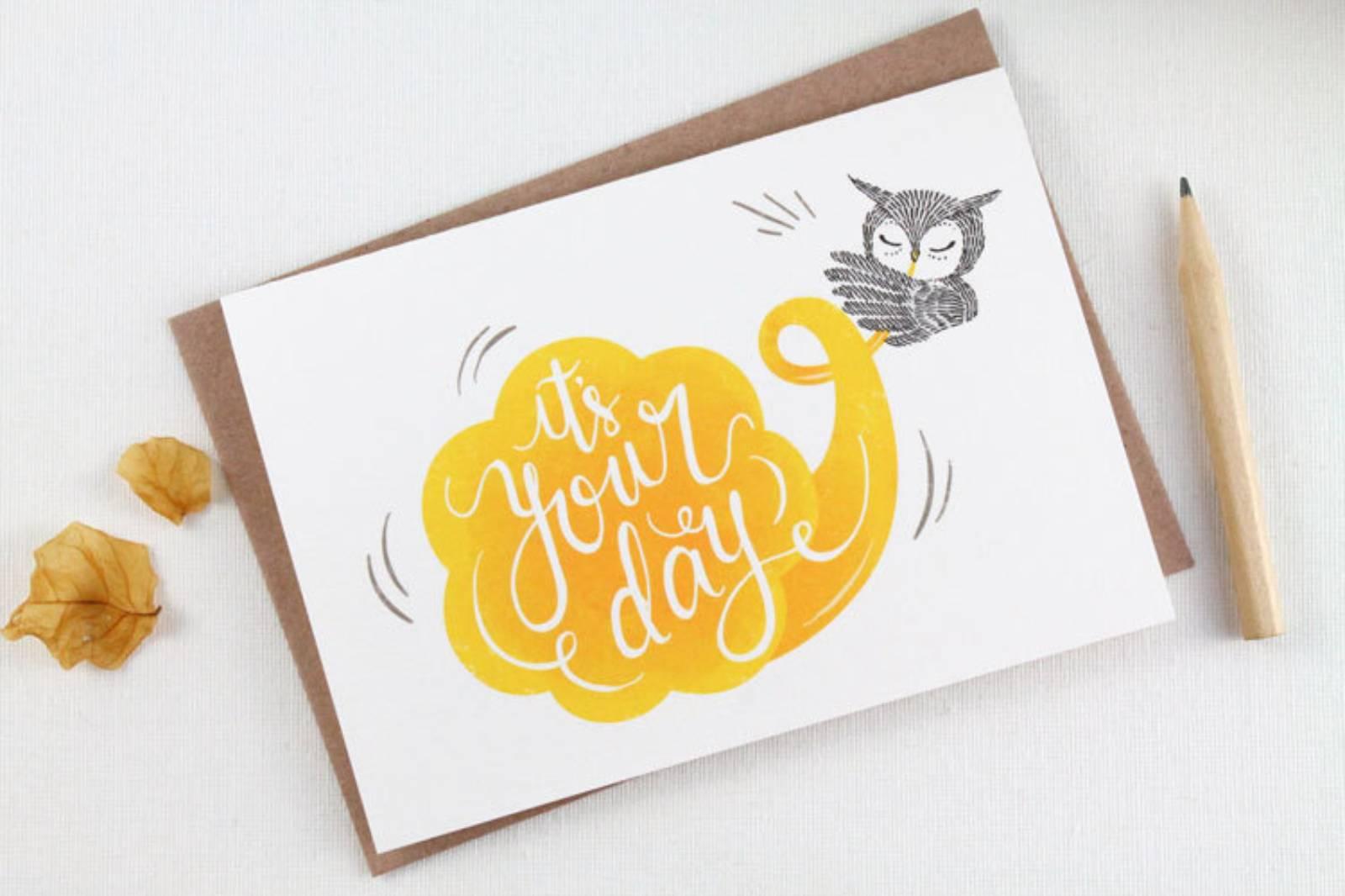 Happy Day - Greeting Card