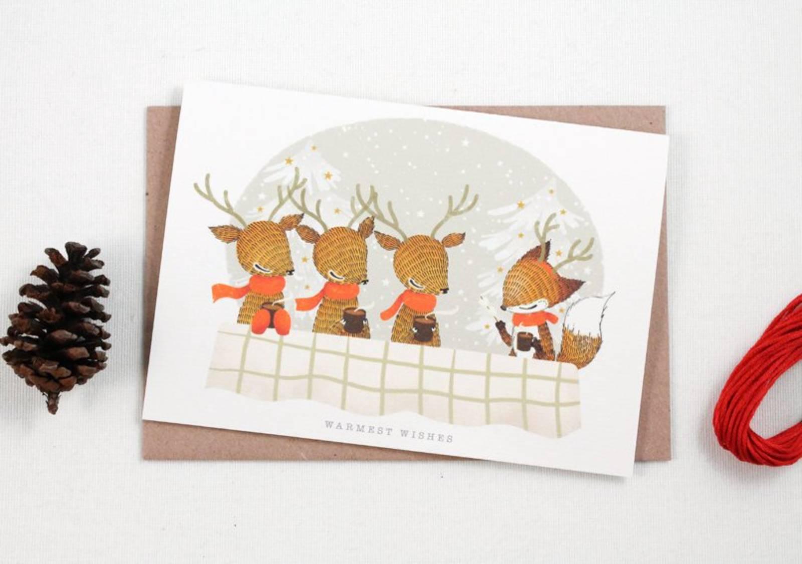 North Pole Express - Christmas Greeting Card