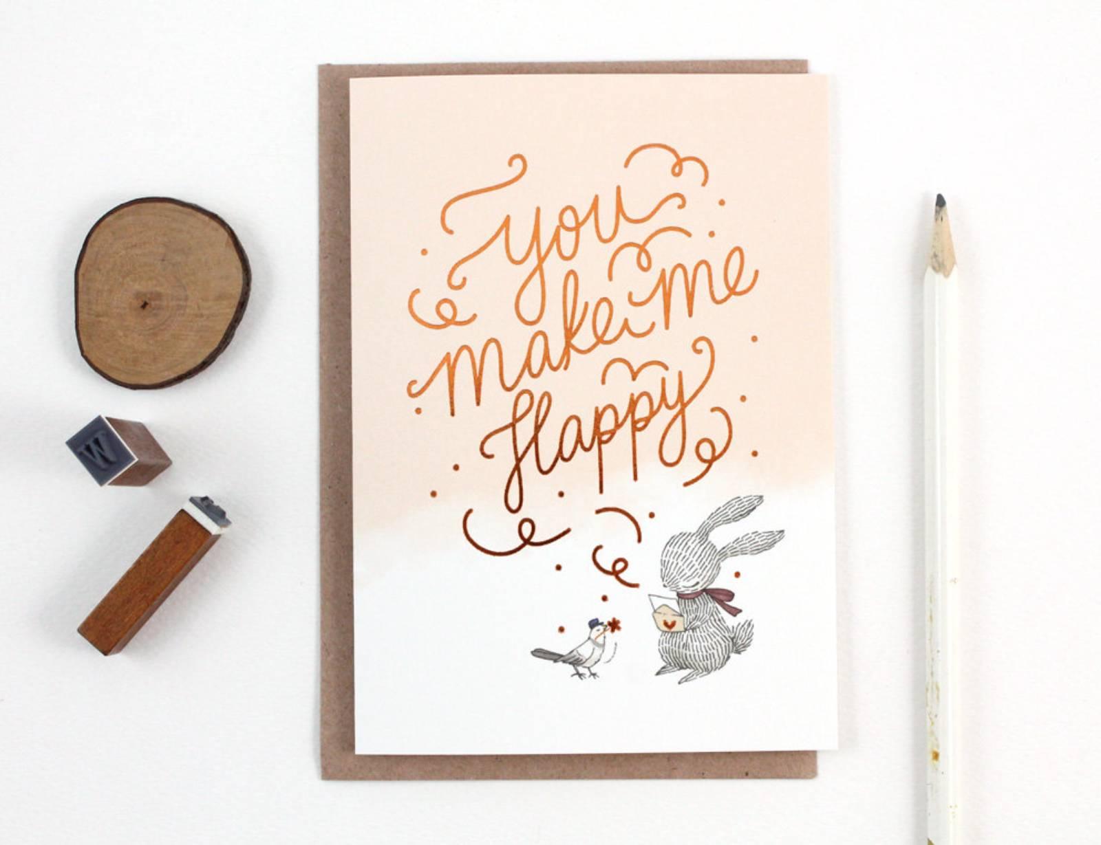 Thank You, Bear - Greeting Card