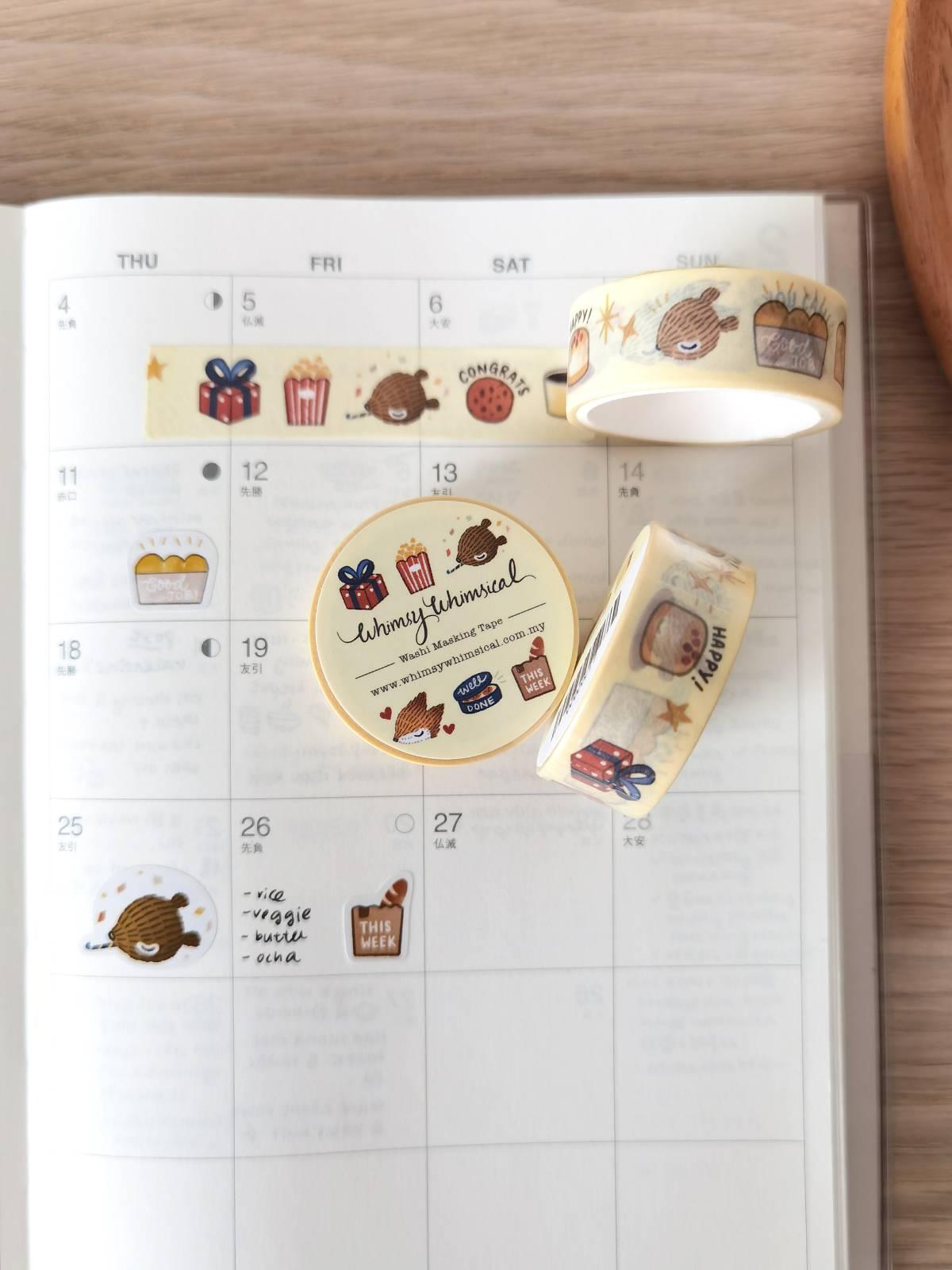 Good Night - Washi Tape