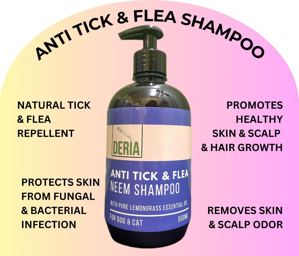 Anti Tick & Flea Shampoo 500ml