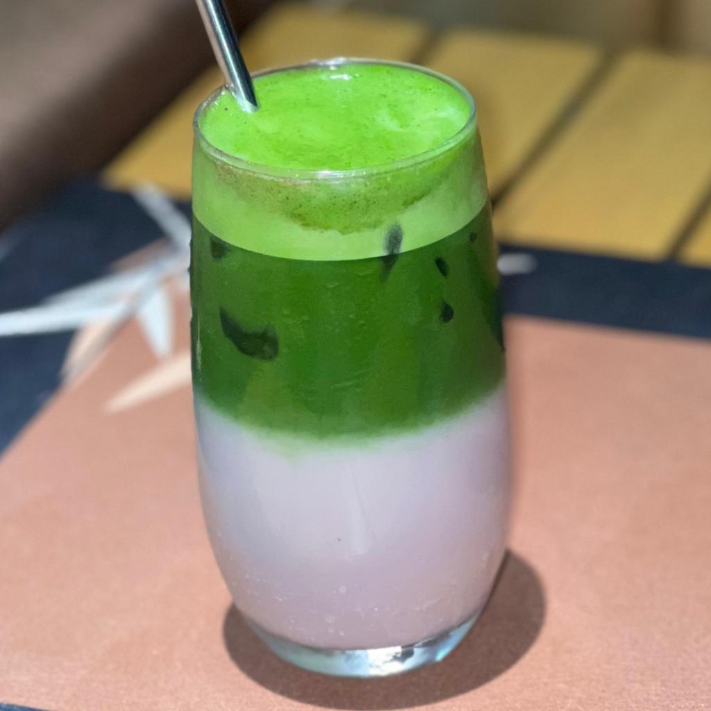 Iced Raspberry Matcha
