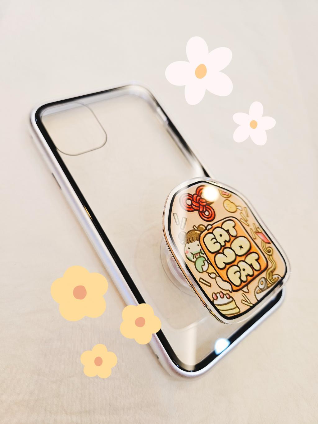 Pop socket - Eat no fat lucky charm