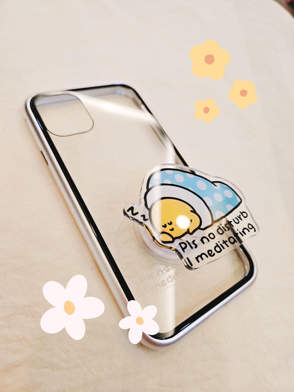 Pop socket - I'm meditating lucky charm