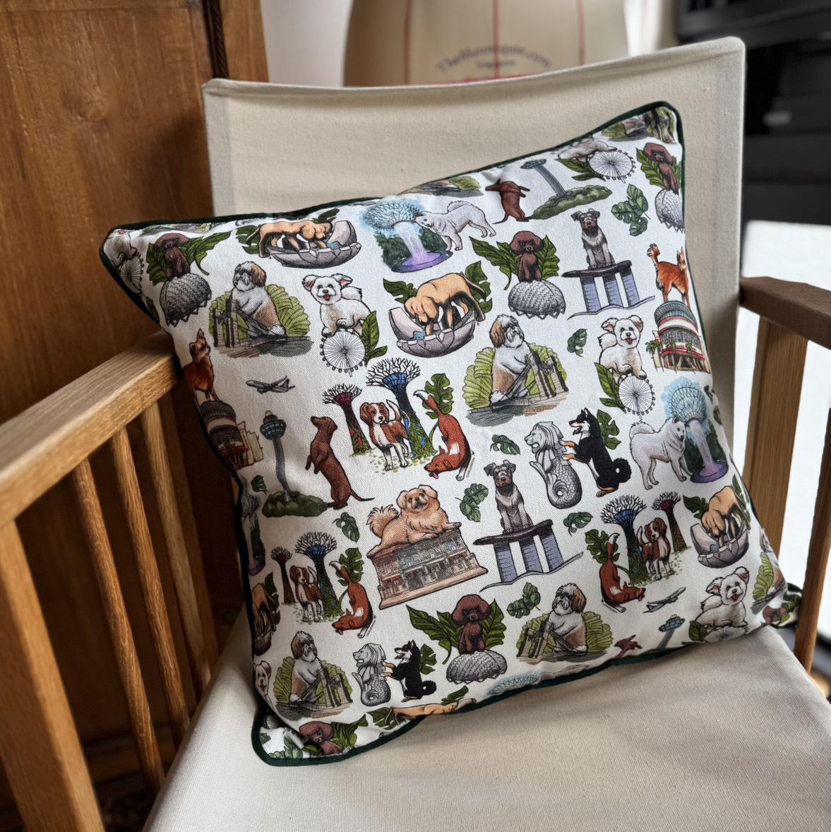 Cushion- Garden City