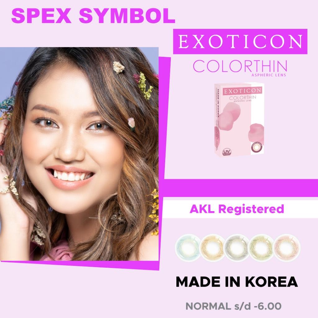 Spex Symbol Softlens Colorthin Varian Daisy | Marigold | Tulip | Dahlia | Cherry Blossom By Exoticon