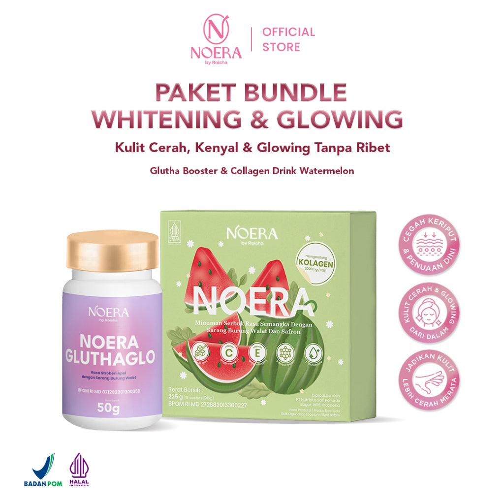 Noera Paket Glutha Booster + Collagen Drink | Improved Formula