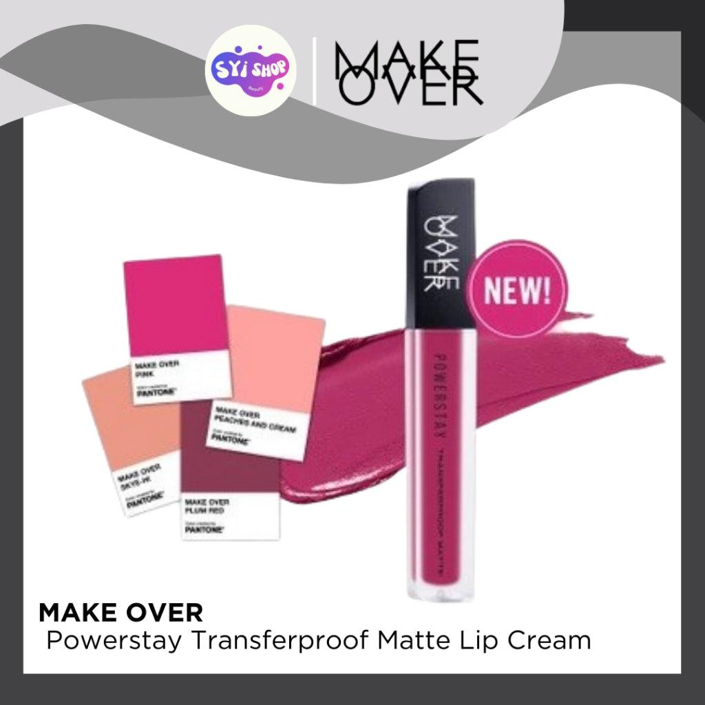 Make Over Powerstay Matte Lip Cream | Tahan Lama & Transferproof | Lipstik Matte Terbaik 2025