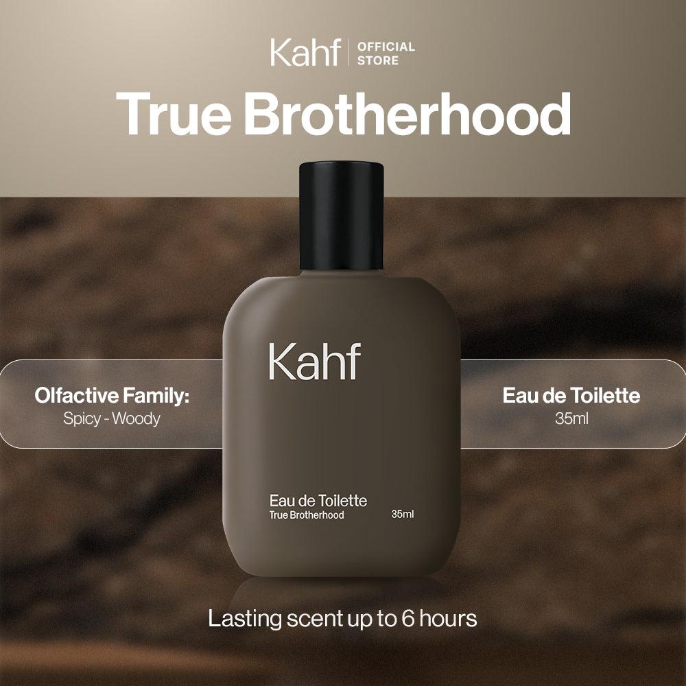 Kahf True Brotherhood Eau De Toilette 35 ml Long-Lasting Fragrance (EDT) - Perfume Scent Inspired by Nature (Cinnamon, Citrus,…
