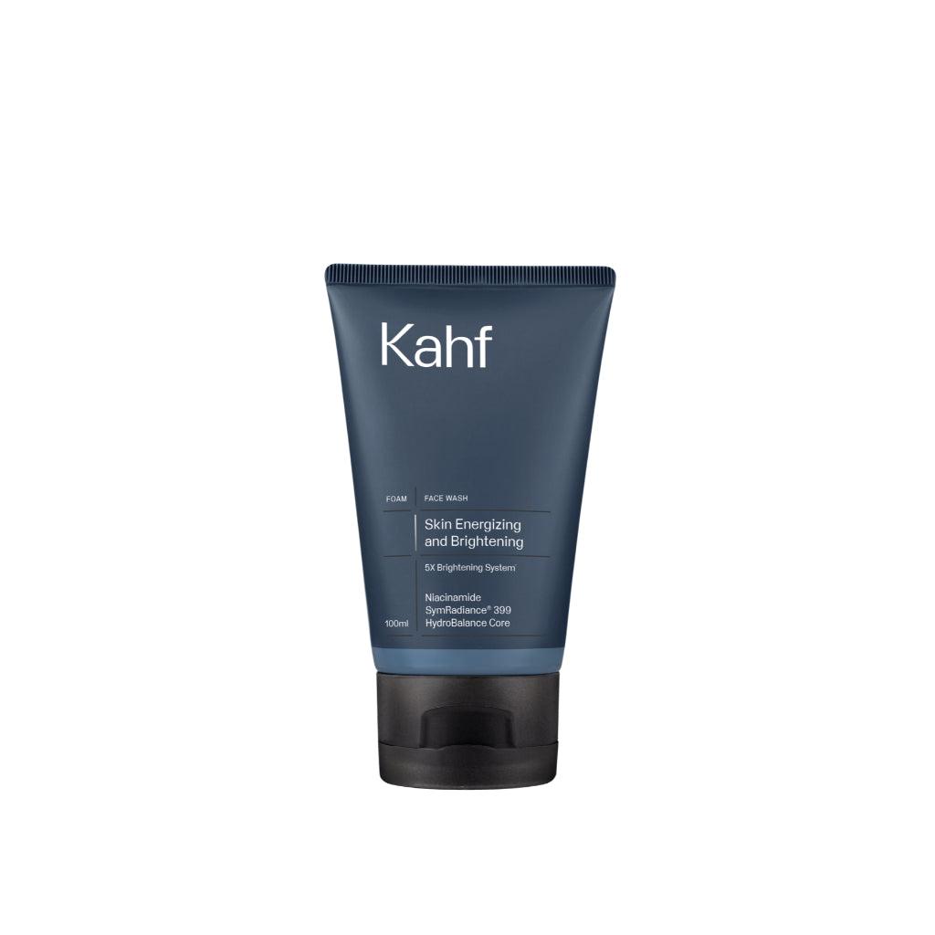 NEW LOOK BETTER FORMULA! Kahf Face Wash Skin Energizing and Brightening 100 ml - Sabun Cuci Muka Pria untuk Membantu Mencerahka…