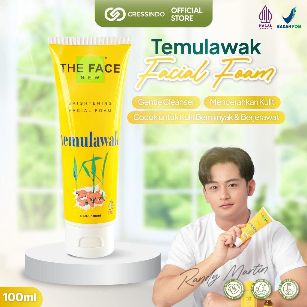 THE FACE Temulawak Facial Foam 100ml With Ekstrak Temulawak and Niacinamide - Sabun Pembersih Wajah