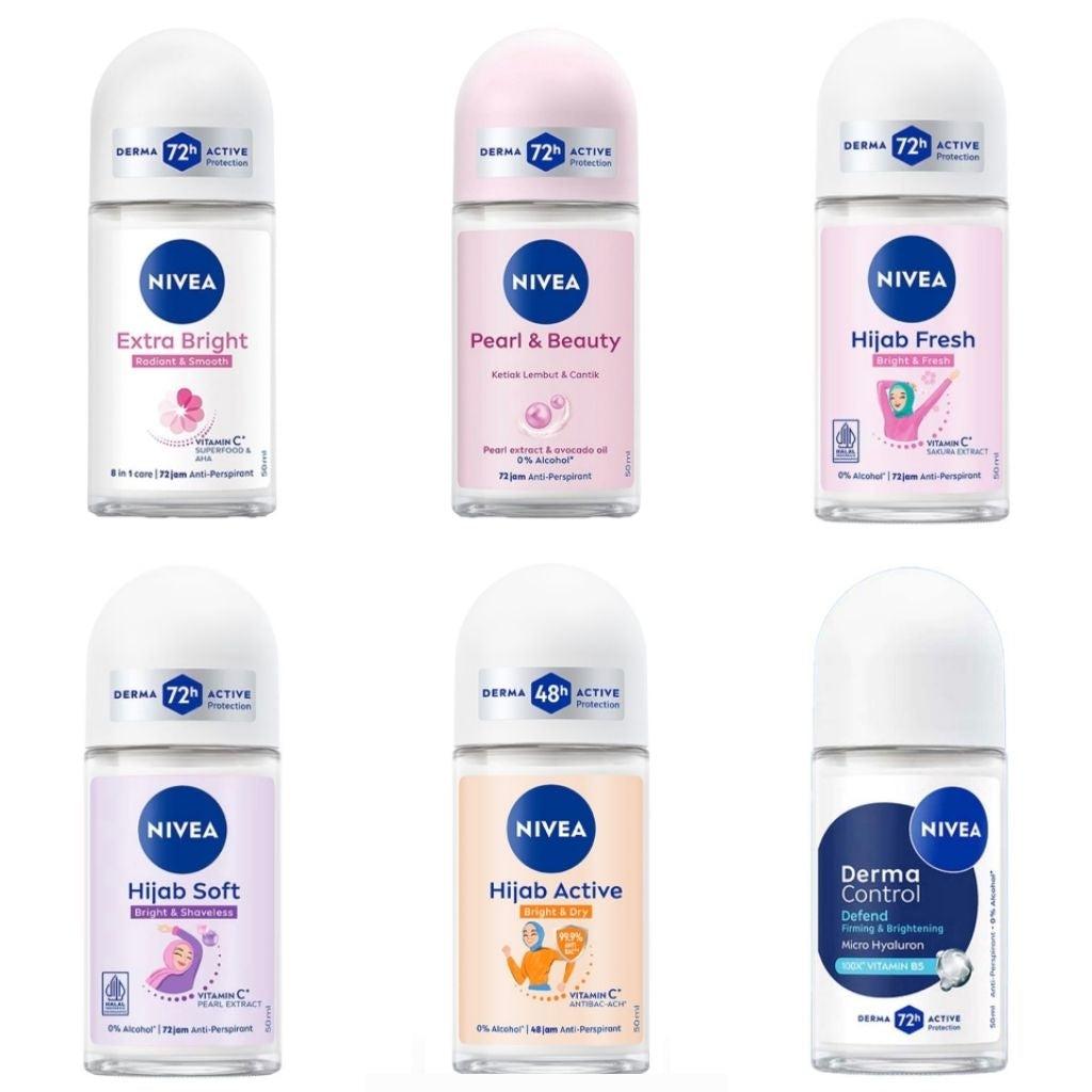Nivea Deodoran Roll On Wanita 50 Ml Kemasan