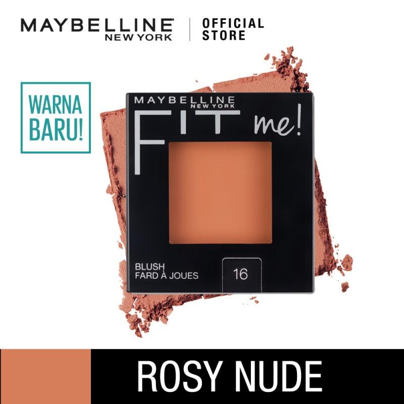 MAYBELLINE OFFICIAL Fit Me! Powder Blush Make Up - Blush On Pigmented Dengan Hasil Natural Yang Tahan Lama - Tersedia Dalam 4 W…