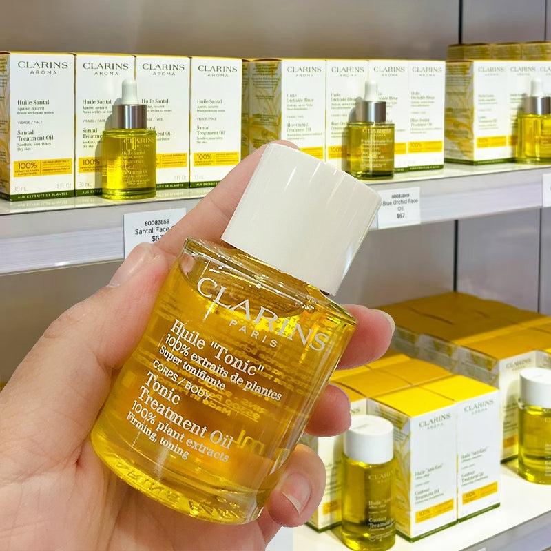 Clarins Tonic Treatment Oil 30ml Original / CIains Tonic Body Treatment Oil 30ml/ Clarins Tonic Oil 30ml