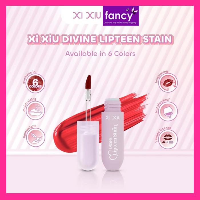 XI XIU Divine LipTeen STAIN | Lip Tint Bibir Lip Cream