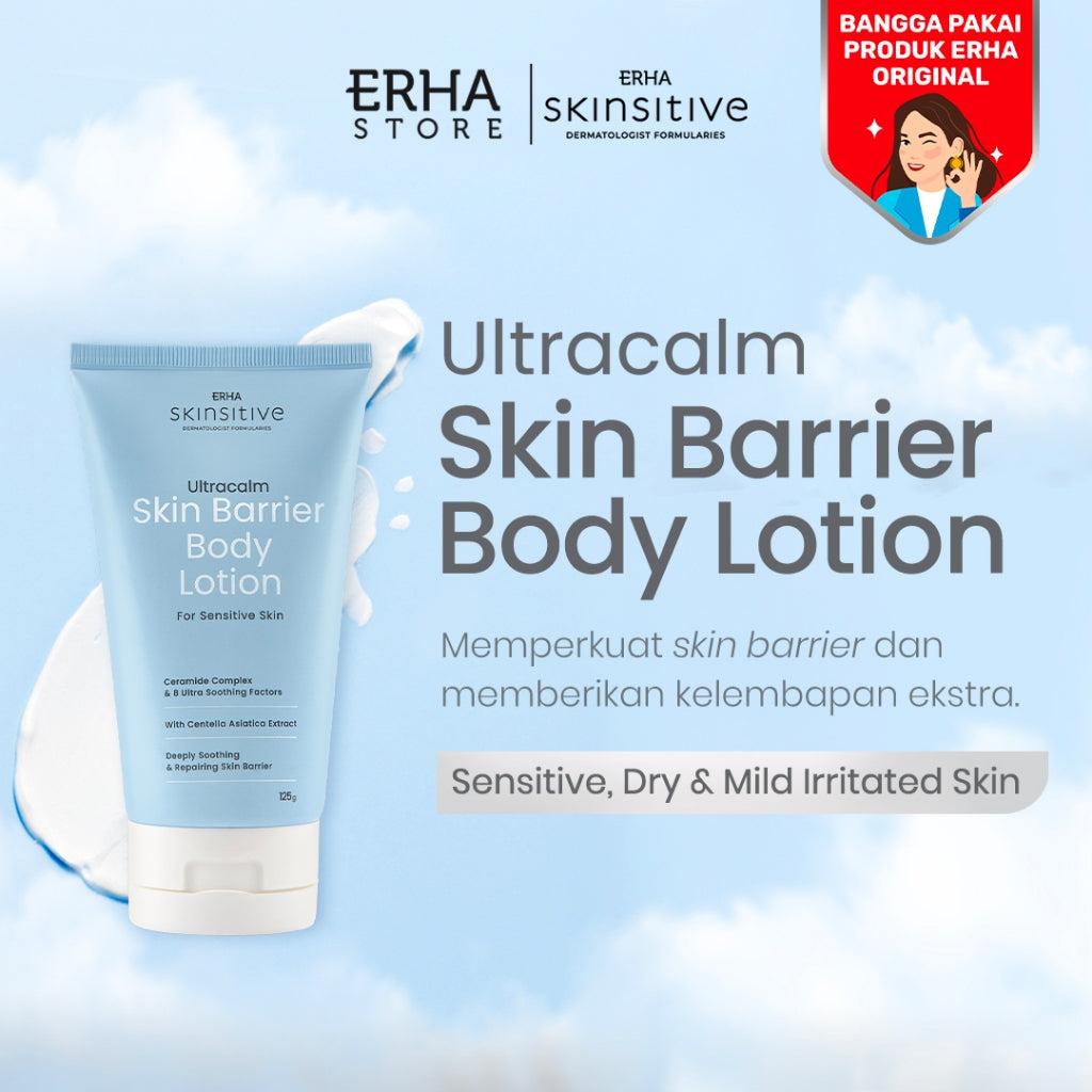 ERHA Skinsitive Ultracalm Body Lotion 125g | Pelembap Kulit Semua Jenis Kulit (Normal, Kering, Sensitif) | Gentle, No Fragrance…