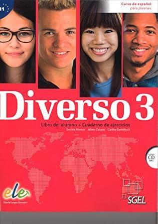 Diverso: Lialumno + ejercicios + Audio (MP3) 3 (B1)