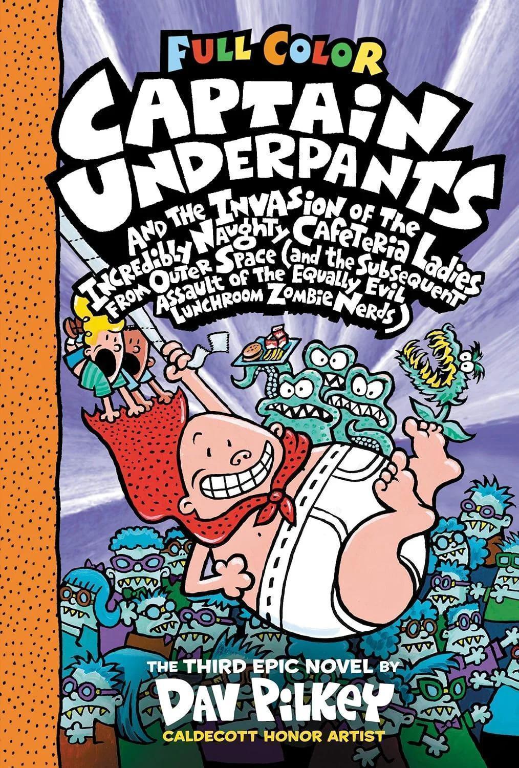 Invasion Of Incredibly Naughty Cafeteria Ladies From Outer Space [Chapter Book] [Paperback] [Colour Edition]
