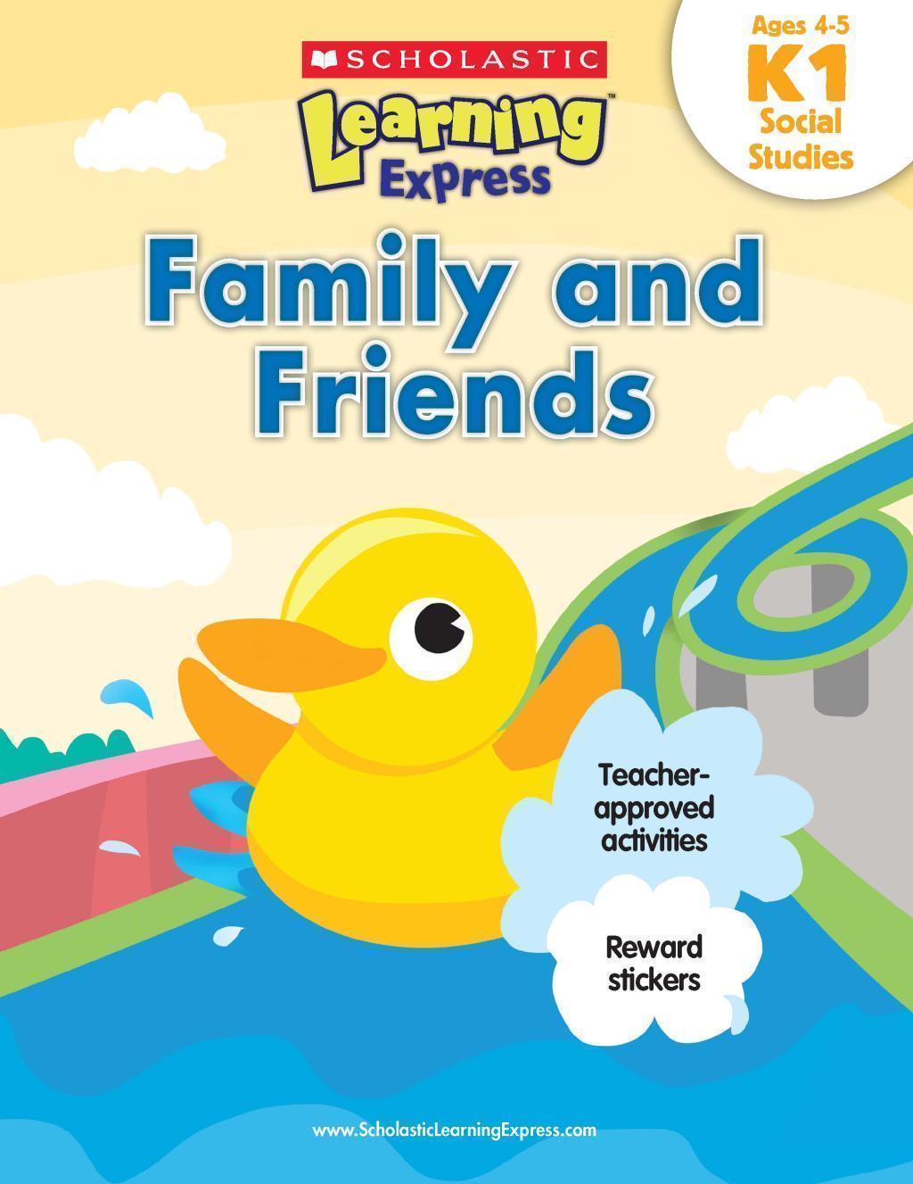 Scholastic Learning Express K1: Family and Friends [Activity Book] [Paperback]