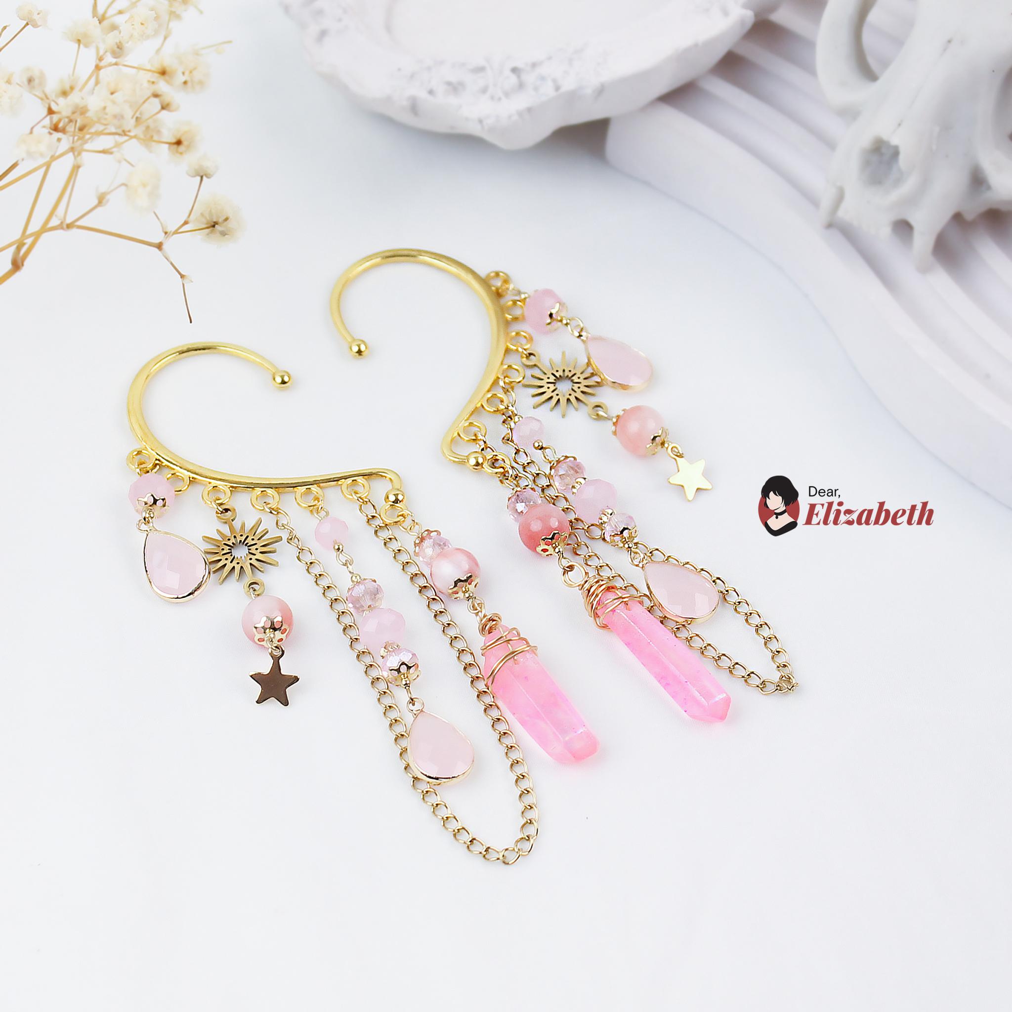 Philomena Mystica Pink Quartz Crystal-1