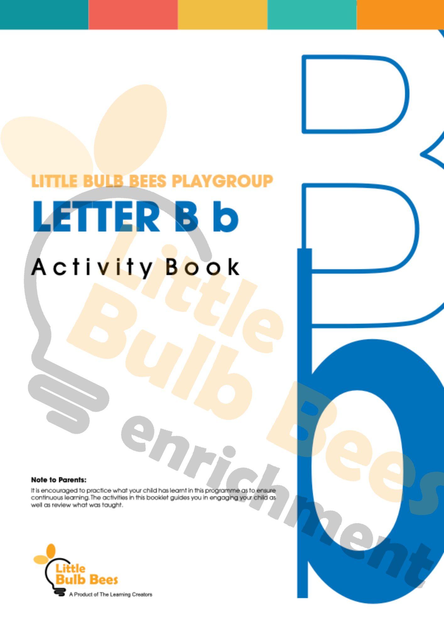L.E.A.R.N Letter B Activity Book (Printable)