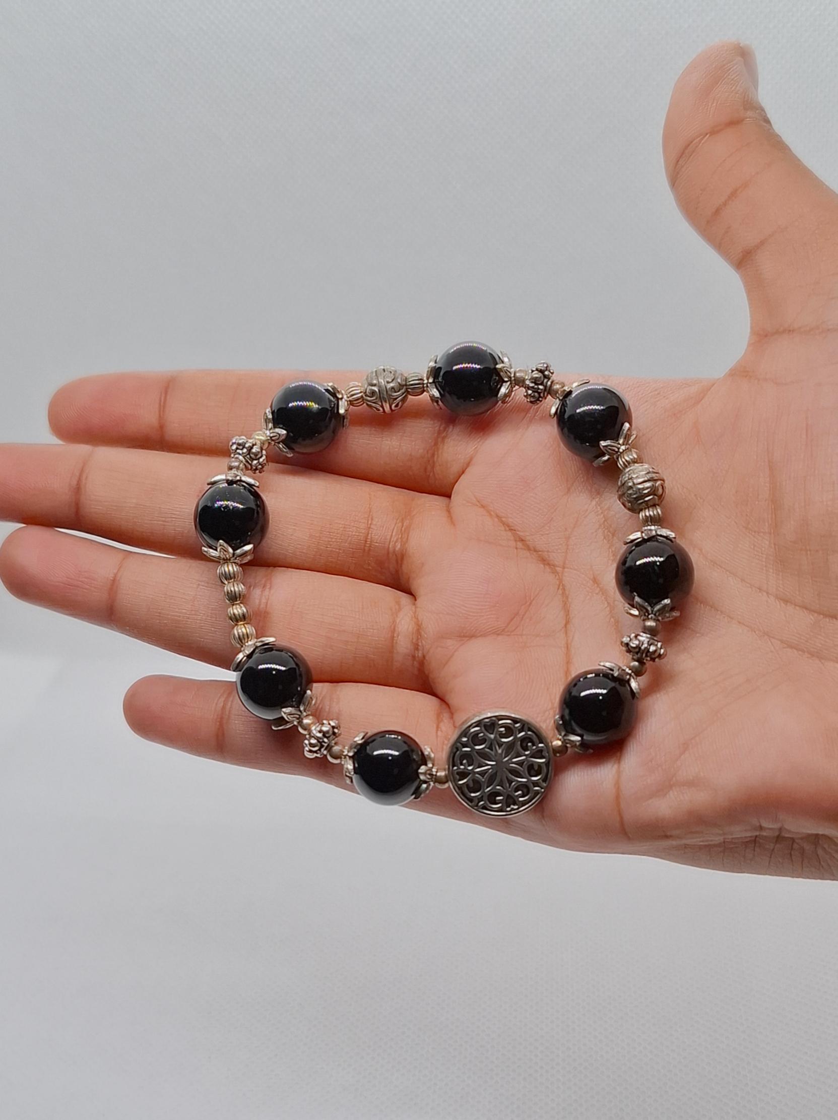 Obsidian Midnight Bracelet Series