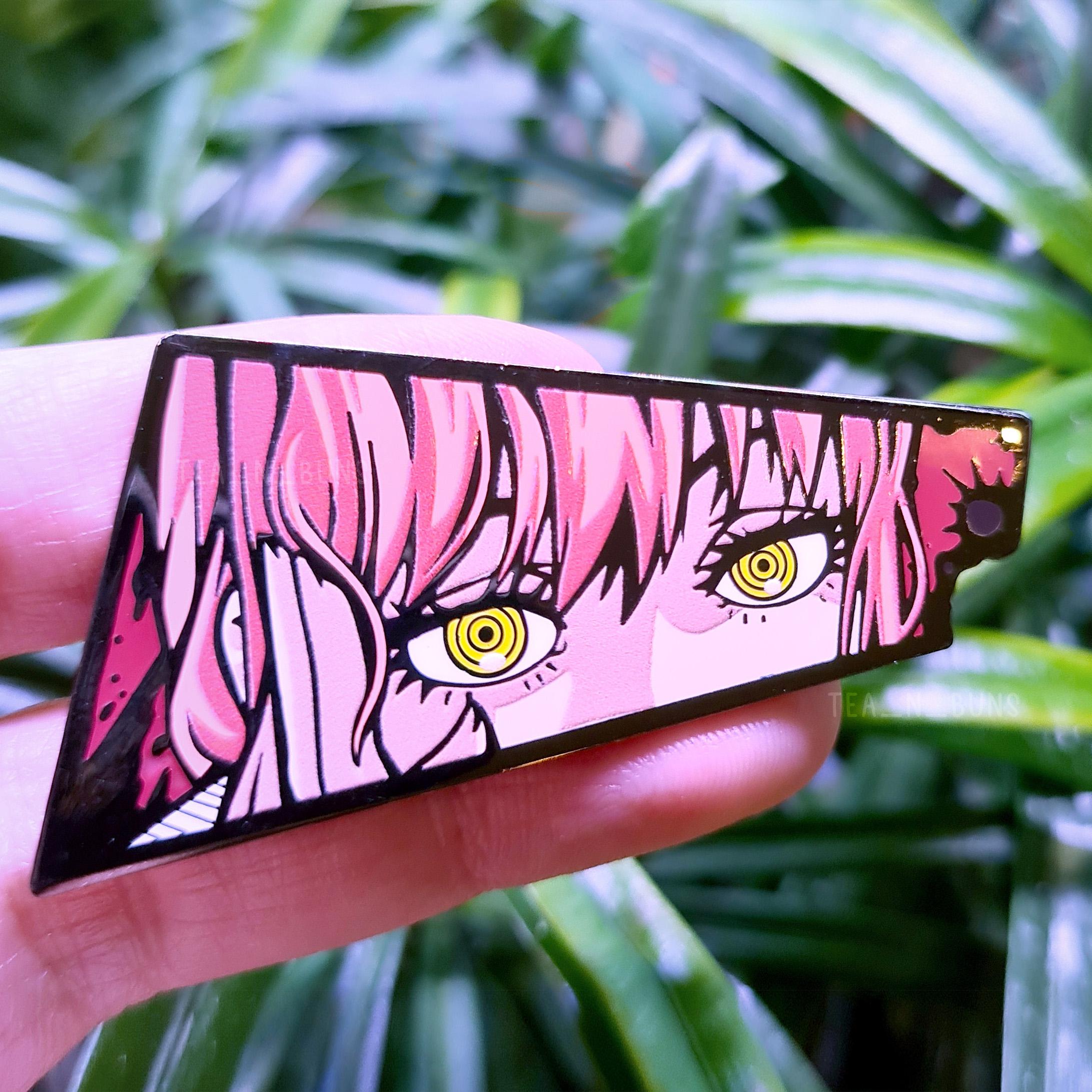 Dominating Eyes Enamel Pin