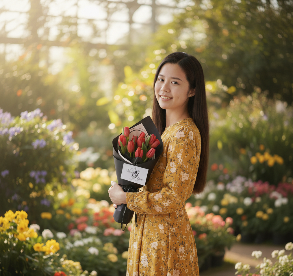 Midnight Tulips 午夜郁金香