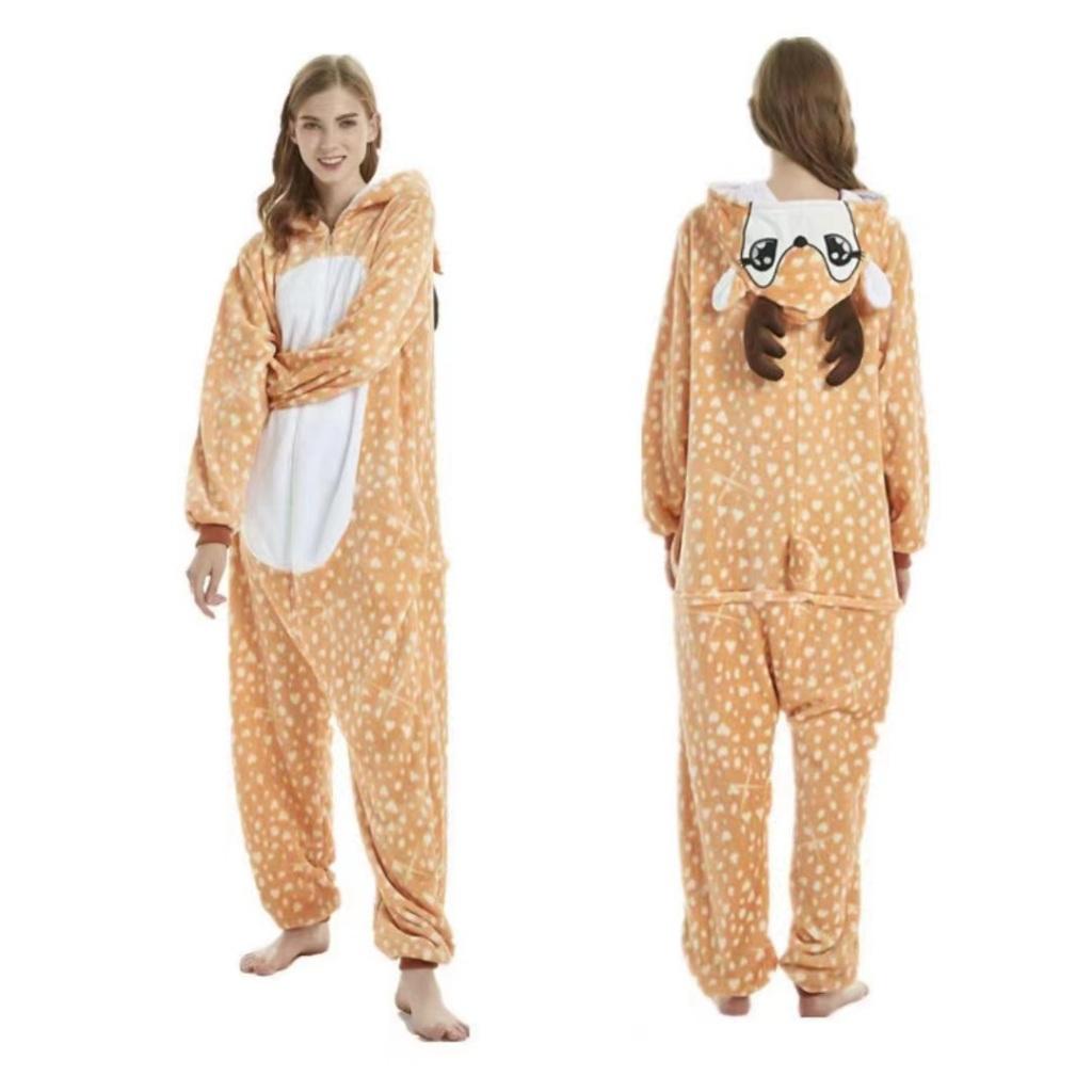 Costume Animal Adult Fleece Deer (S - XL)