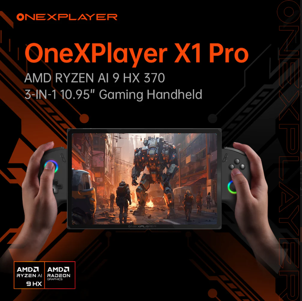 ONEXPLAYER X1 PRO 3-In-1 Gaming Handheld PC